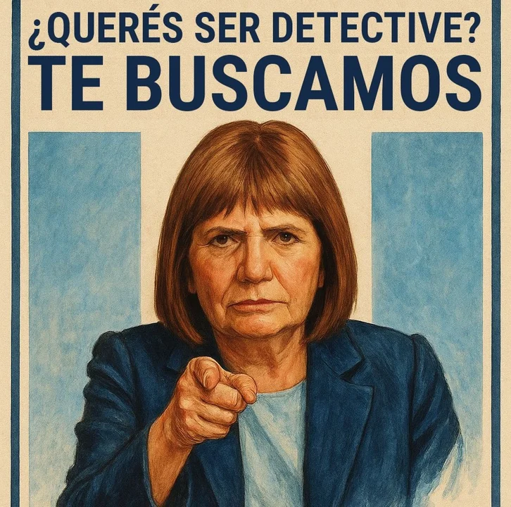 «¿Quieres ser detective? Te buscamos»: Bullrich convocó a profesionales para ser investigadores del delito