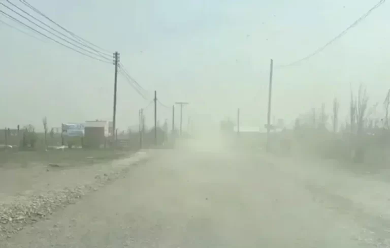 Alerta amarilla por fuertes vientos en Santa Cruz y tormentas en Chubut