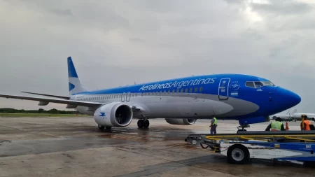 Aerolíneas suma nuevo Boeing 737 MAX a su flota
