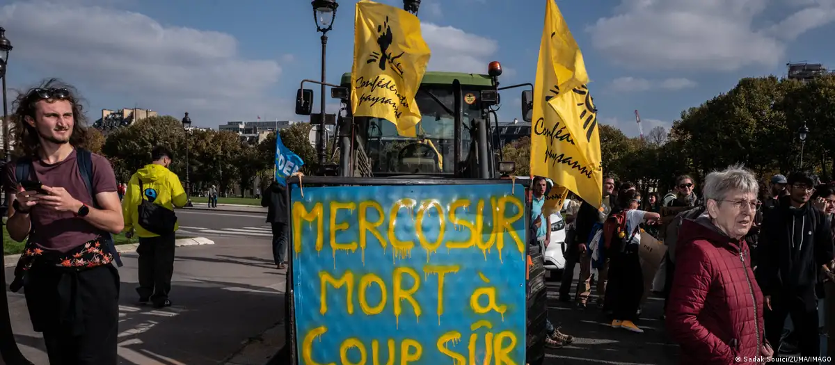 Francia rechaza firmar acuerdo comercial con Mercosur por temores a sus agricultores