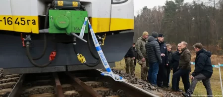 Sabotaje en ferrocarril polaco afecta ruta clave de ayuda militar a Ucrania