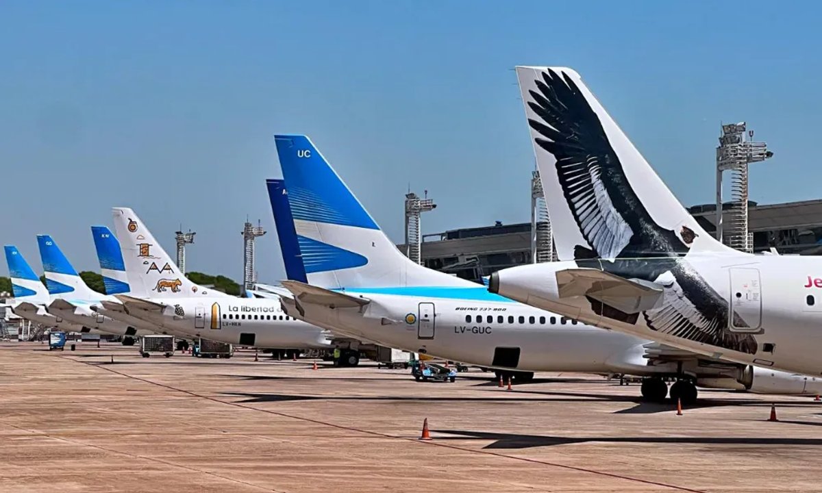 Argentina lidera el crecimiento del tráfico aéreo en la región