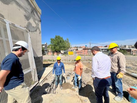 Chubut avanza con la obra de mejoramiento integral del CAPS Ruca Calil en Puerto Madryn