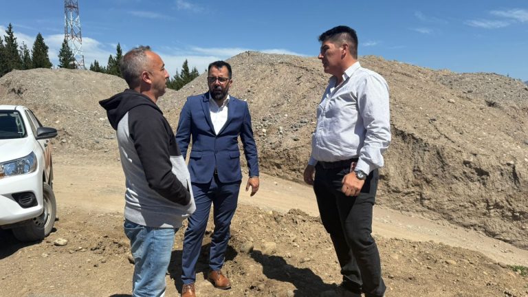 Esquel ejecuta obra estratégica de captación de agua con cisterna de gran capacidad