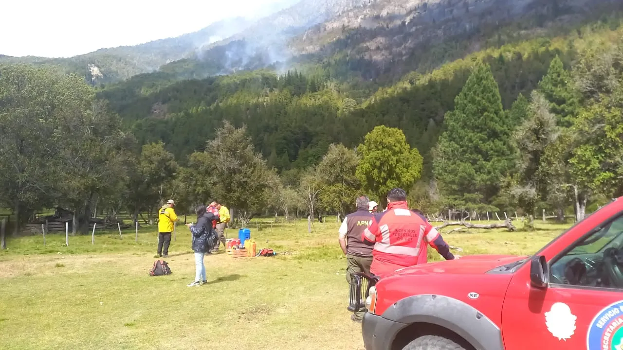 Incendio en Epuyén está contenido: logran frenar el avance