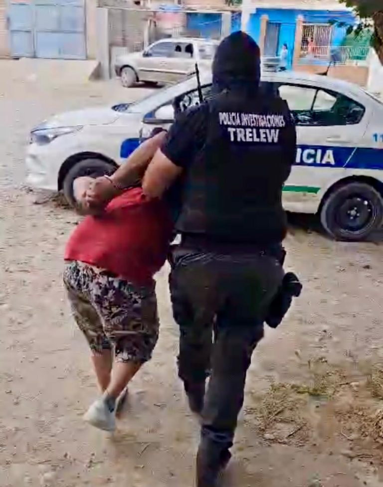 Trelew: un hombre fue detenido por la Policía del Chubut como sospechoso de homicidio