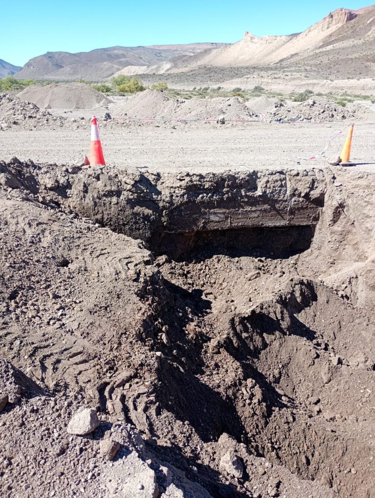Obras viales en Chubut: reparación de tramo crítico de la Ruta N°12 beneficia a Cerro Cóndor
