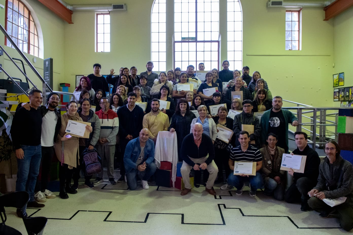 Comodoro: capacitadores de los Talleres Barriales fueron distinguidos con certificaciones