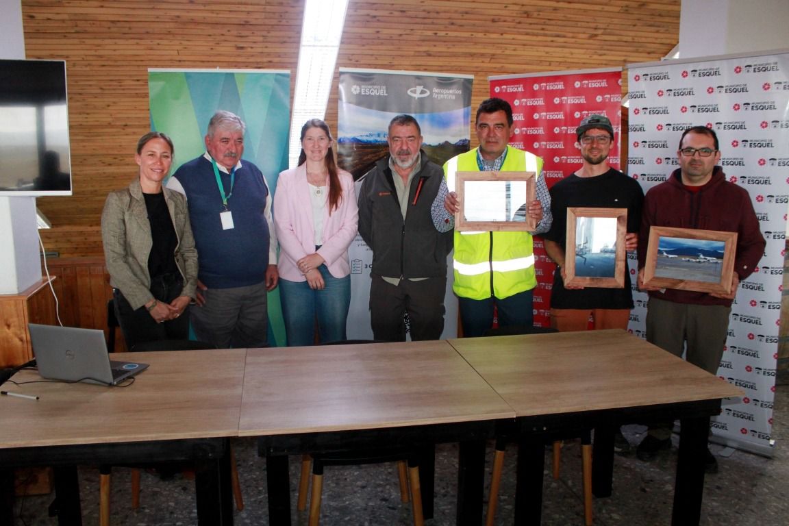 Esquel celebró el 80° aniversario del aeropuerto con un concurso fotográfico local
