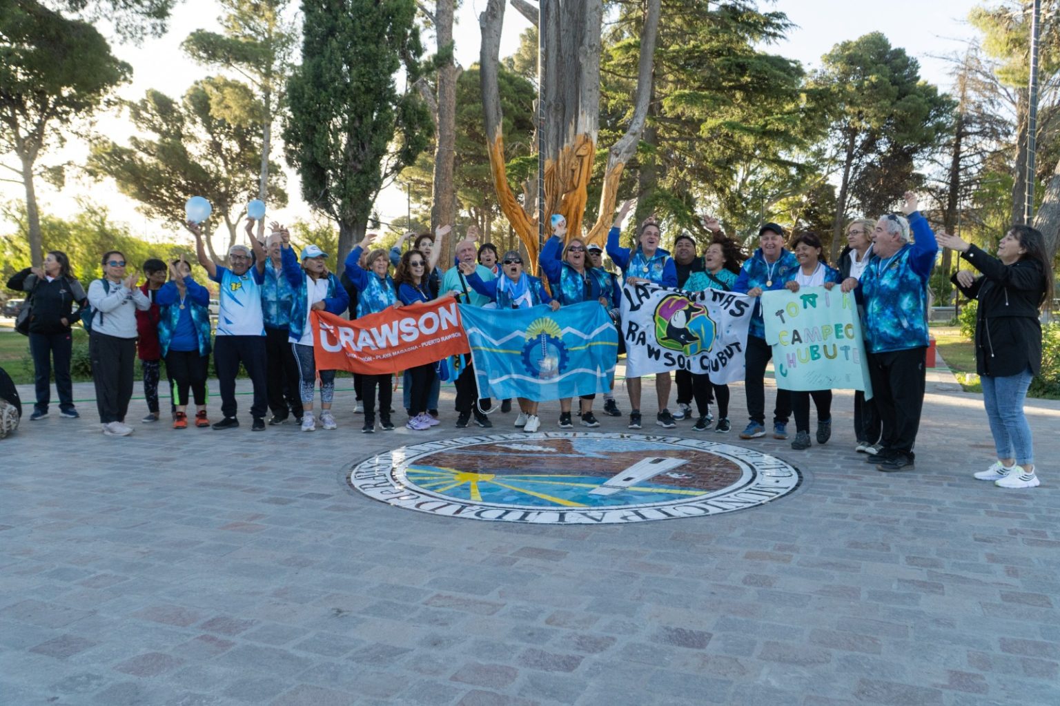 Rawson acompañó el cierre del proyecto “Nos preparamos para el verano” en Playa Unión