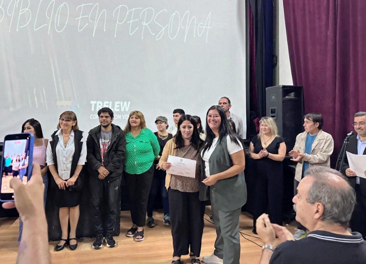 Trelew homenajeó a las Bibliotecas Populares con certificados y producciones audiovisuales
