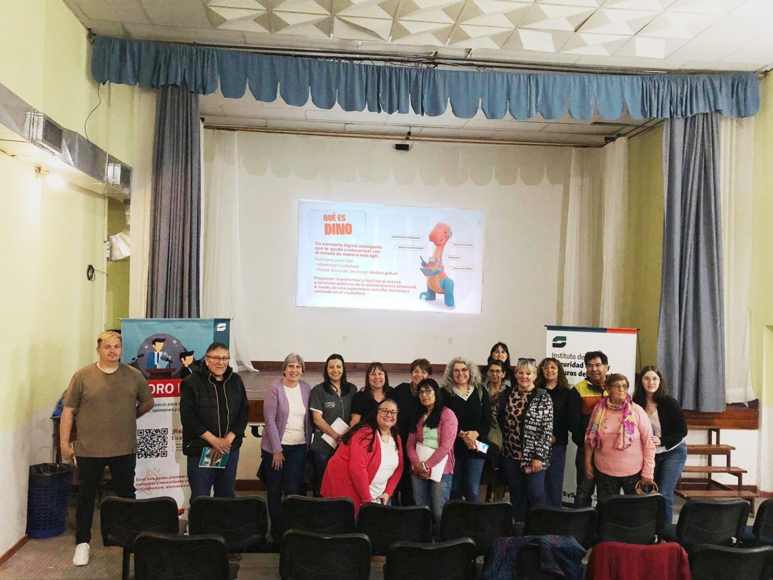 ISSyS dicta talleres digitales para jubilados en el oeste chubutense