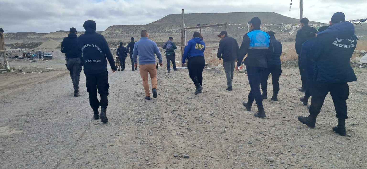 Chubut despliega un amplio operativo para encontrar a la pareja desaparecida cerca de Comodoro Rivadavia