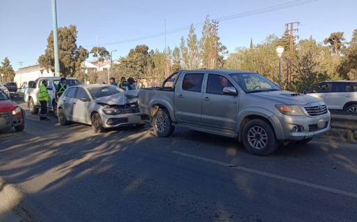 Choque múltiple en la Ruta 3 provocó demoras pero sin heridos