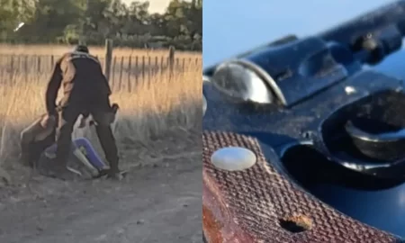 Accidente con arma de fuego deja un herido en zona rural de Gaiman