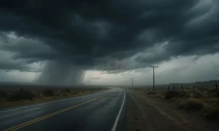 Alerta amarilla por tormentas fuertes en Chubut este lunes