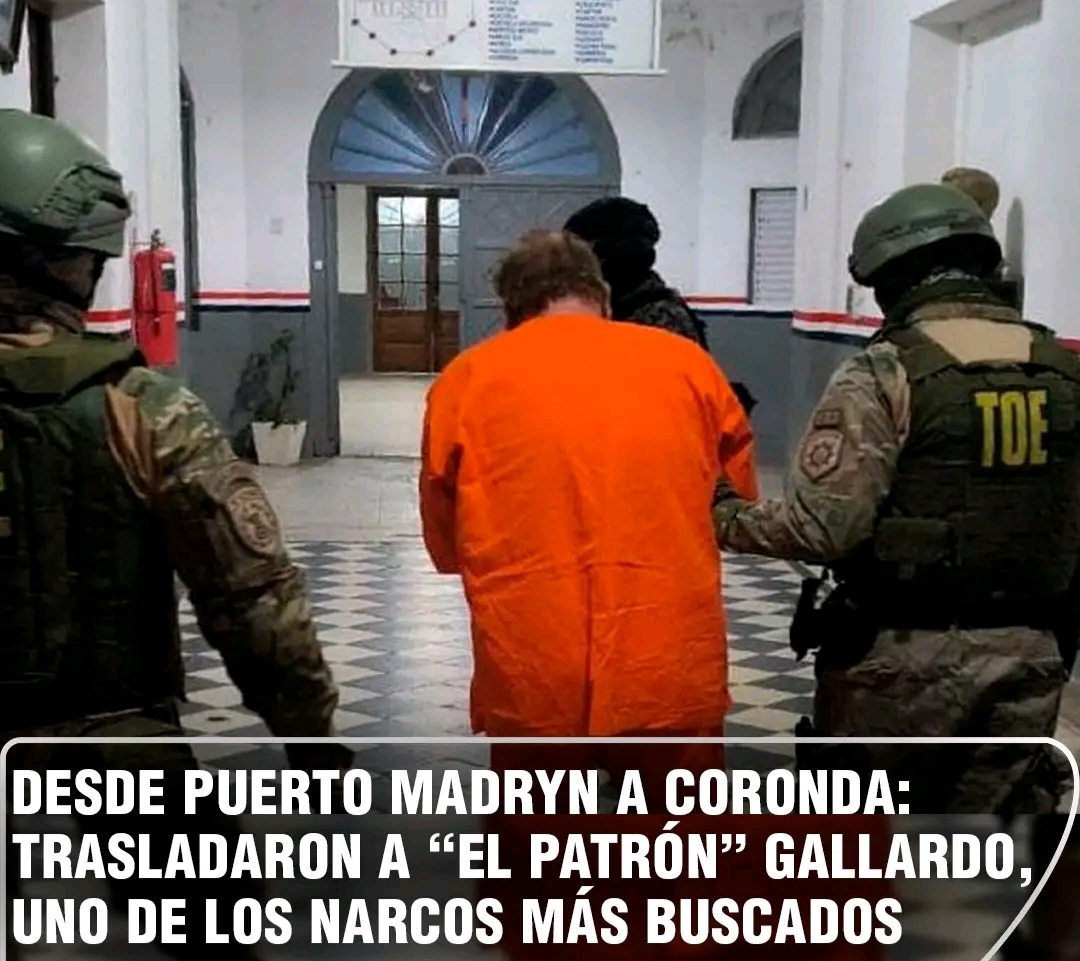 Cacería nacional: atrapan a «El Patrón» Gallardo en Puerto Madryn