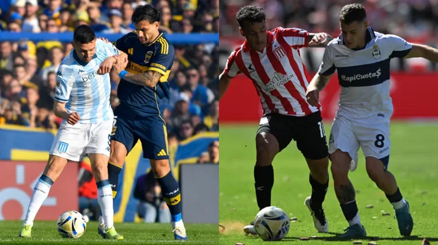 Semifinales: confirmaron días, horarios y cómo se jugarán los duelos Boca–Racing y Gimnasia–Estudiantes