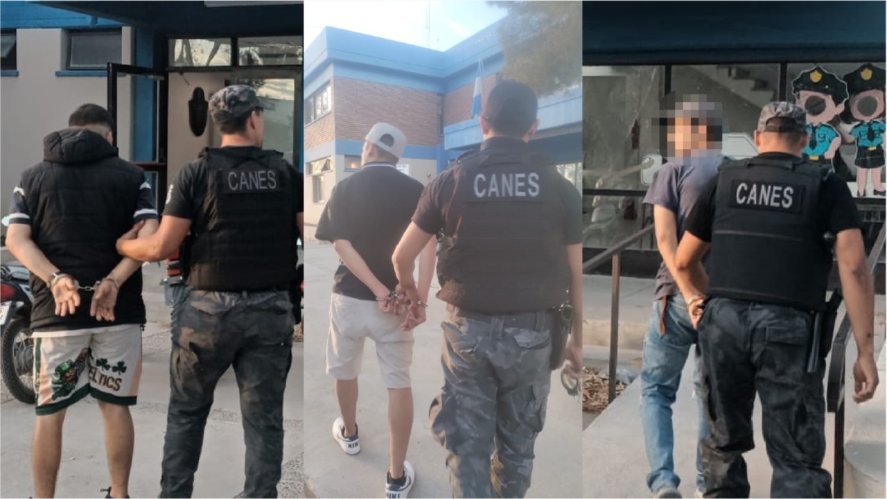 Detienen a tres jóvenes por robo y empujar a dueña de autoservicio en Trelew