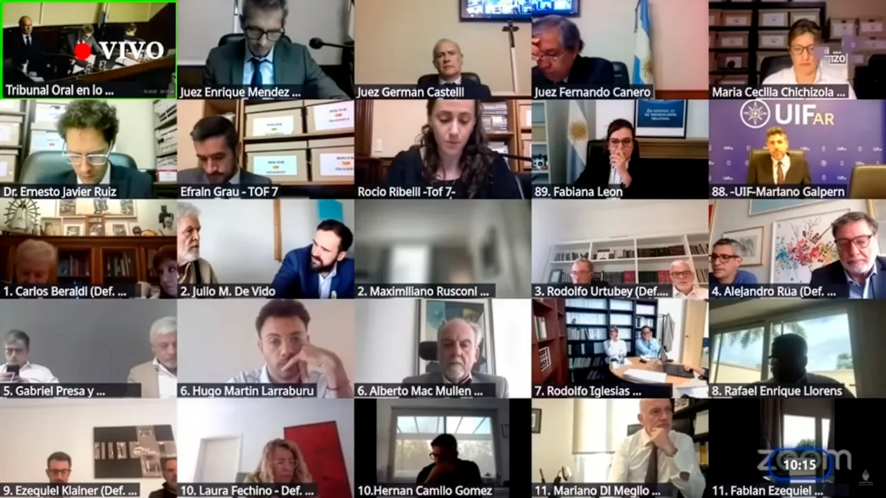 Continúa este jueves el juicio por la causa Cuadernos: se leerán las fojas finales del tramo ‘La Camarita’
