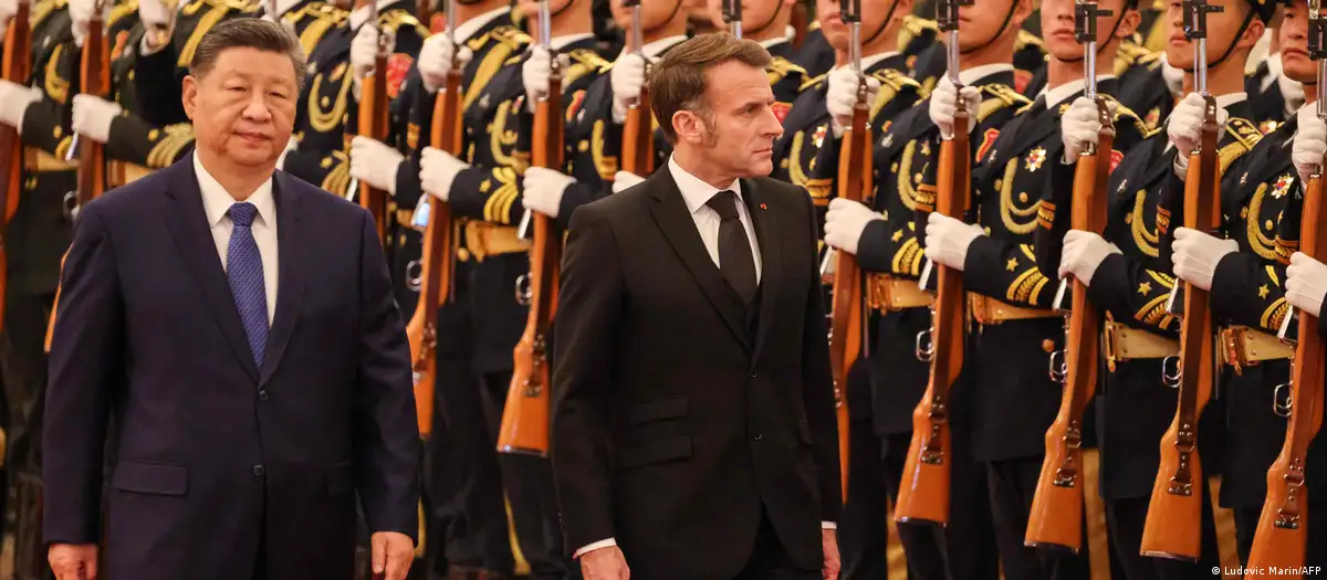 Crear títulos contundentes: Xi y Macron tensan agenda global