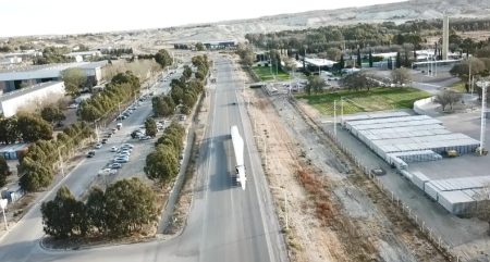 Puerto Madryn: Aluar culminó el traslado logístico de aerogeneradores y estructuras para la ampliación de su Parque Eólico
