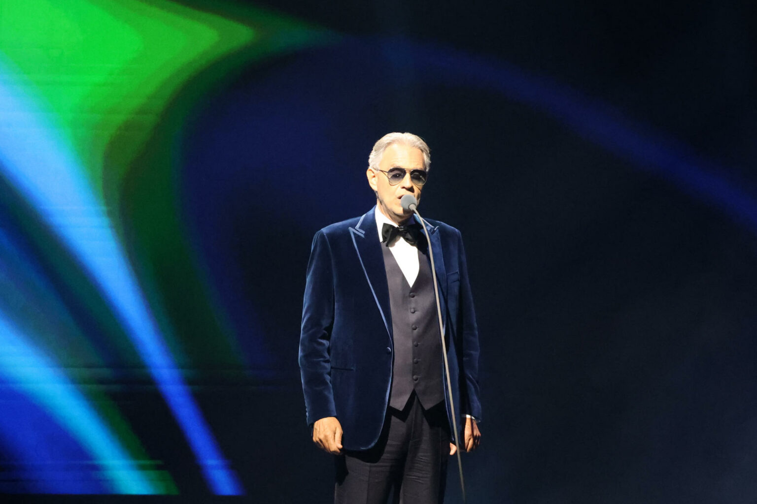 Bocelli deslumbró en un exclusivo concierto privado en la Casa Blanca
