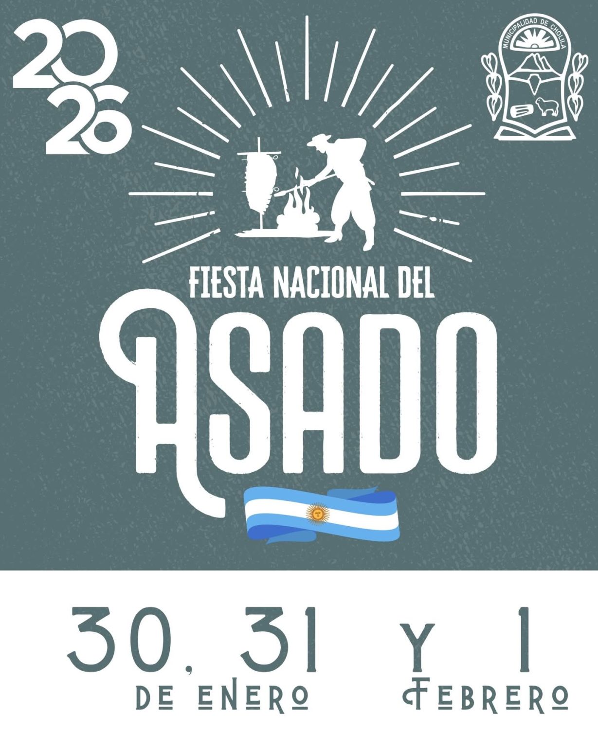 Cholila: confirman la fecha de la Fiesta Nacional del Asado 2026