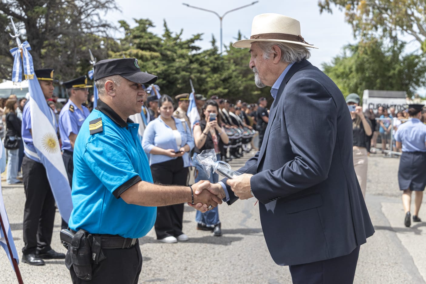 Othar acompañó el 68° Aniversario de la Policía del Chubut y destacó el trabajo conjunto entre el Municipio de Comodoro y la Fuerza para reforzar la seguridad