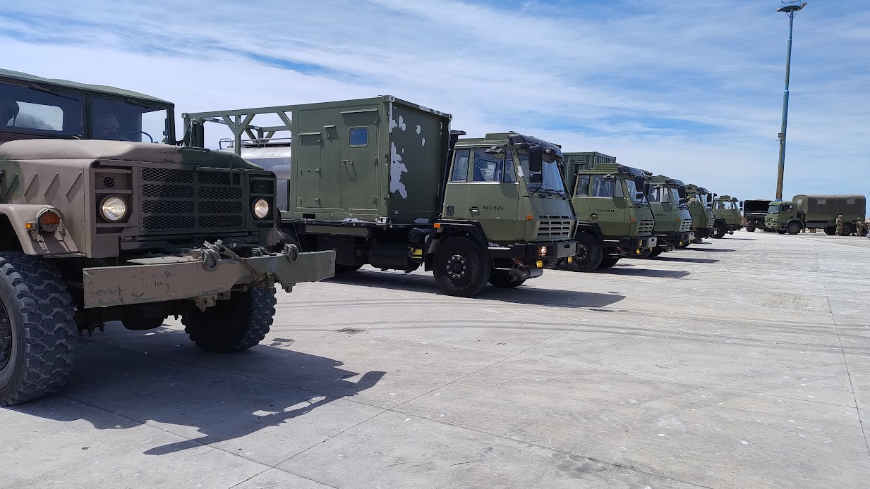 Evaluan la capacidad operativa del Puerto de Comodoro para futuros ejercicios militares junto al Ejército Argentino y Prefectura Naval