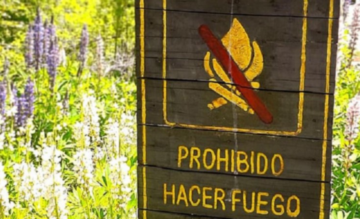 Patagonia: desde este jueves no se podrá usar fuego en campings libres hasta abril