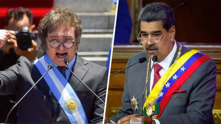 Maduro critica a Milei por su presencia en el acto del Nobel de Machado