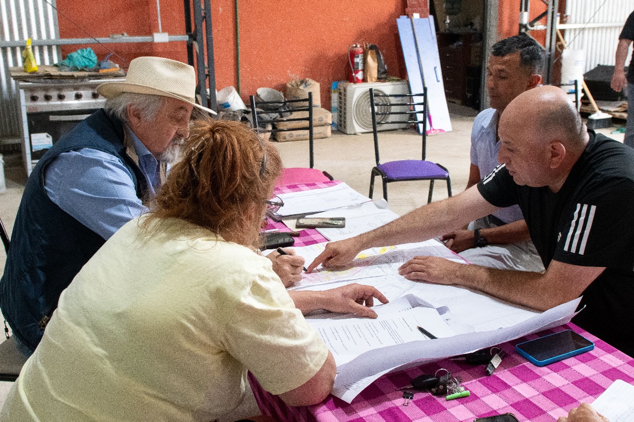 Othar se reunió con referentes de barrio Centenario para avanzar en soluciones a las problemáticas del sector en Comodoro Rivadavia