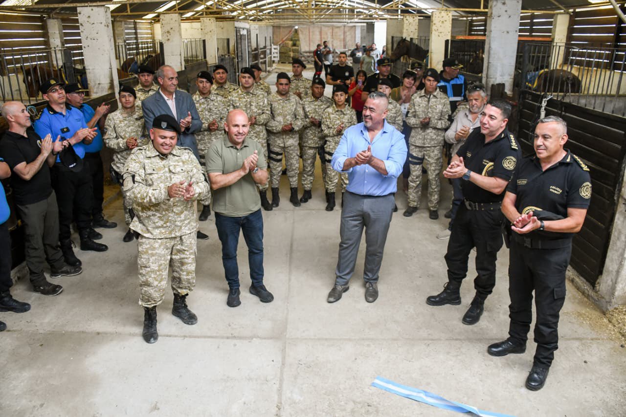 Puerto Madryn inauguró la nueva Base Divisional de Seguridad Rural