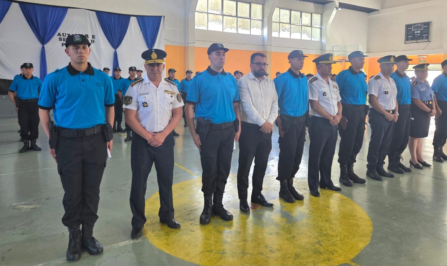 Seguridad provincial: 59 flamantes agentes de la Policía del Chubut se graduaron en Esquel