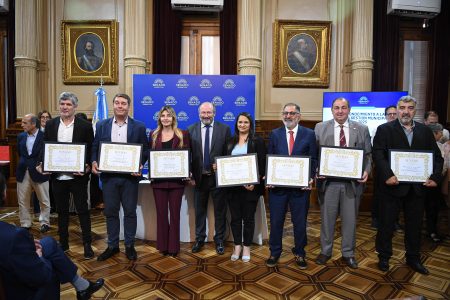 Rawson recibió mención especial del Senado por la Agencia de Fomento del VIRCh