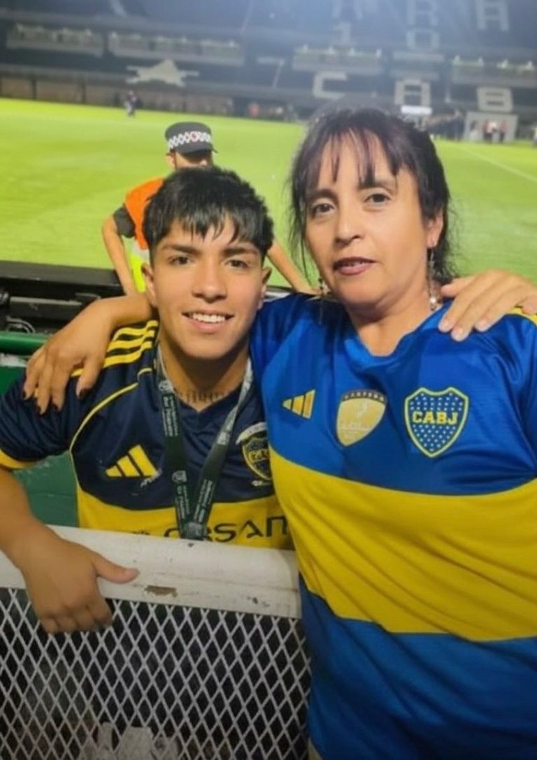 Payal, campeón con Boca: la emoción de su madre