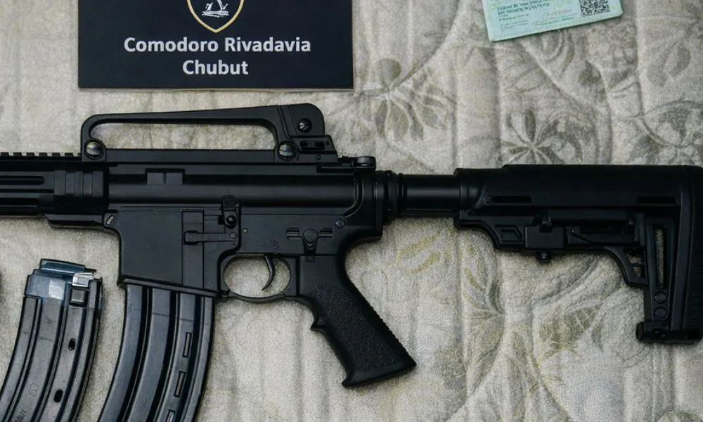 Secuestran armas y vehículo mellizo en allanamientos en Comodoro