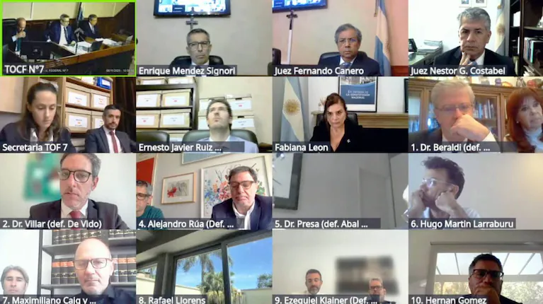 “La Camarita”: el tramo que abrió la reanudación del juicio por la causa Cuadernos