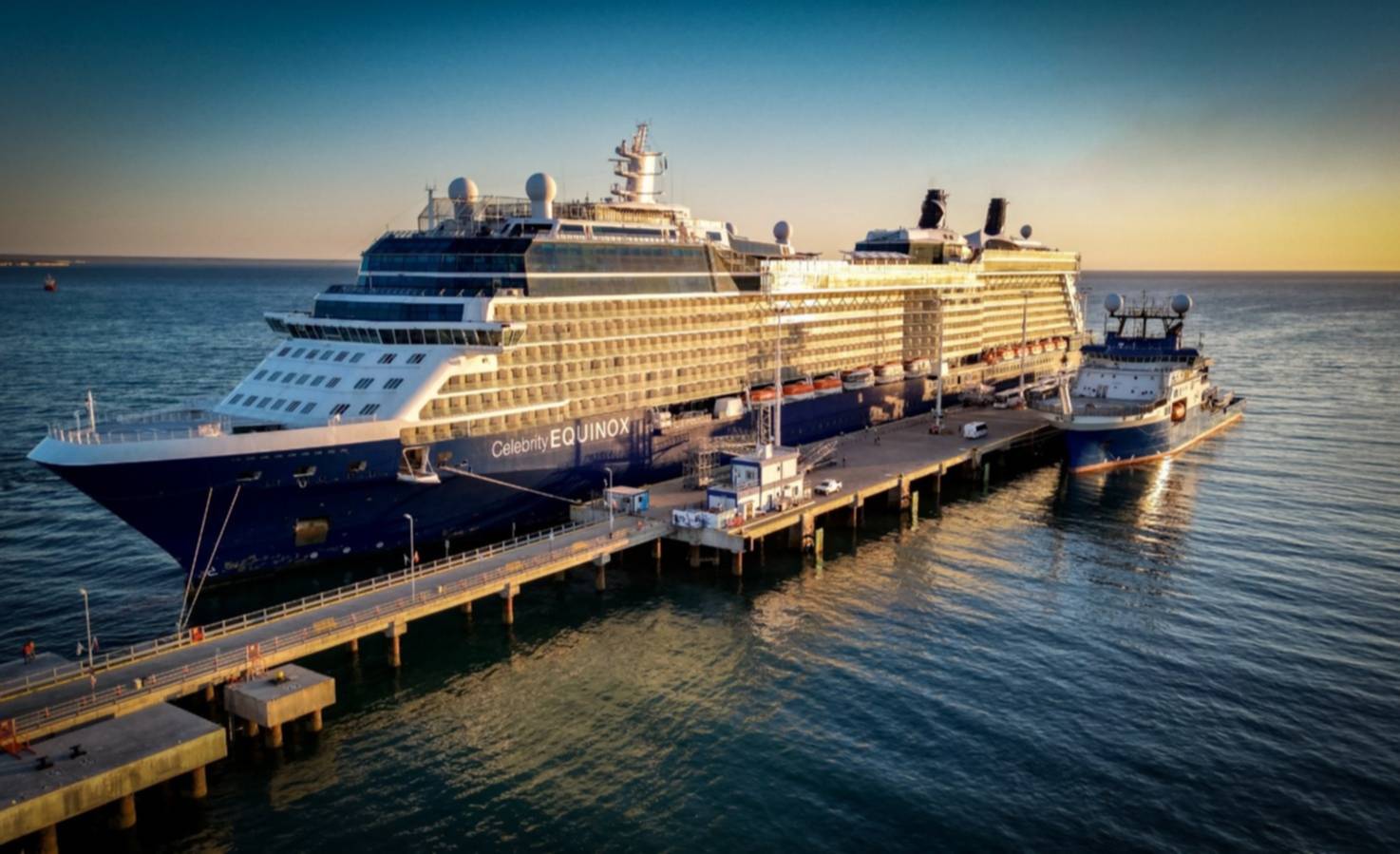 Cruceros en Madryn: el clima en Malvinas adelanta la llegada de miles