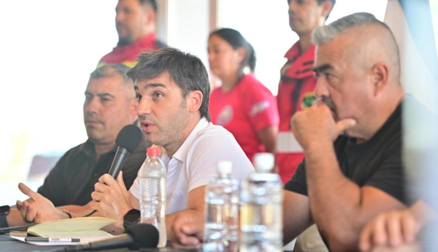 Ignacio Torres advierte por la gravedad de los incendios en Puerto Patriada: «Es la peor sequía desde 1965»