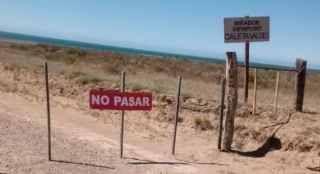 Caleta Valdés: la Cámara de Turismo cuestiona el cierre del acceso y pide sostener los miradores