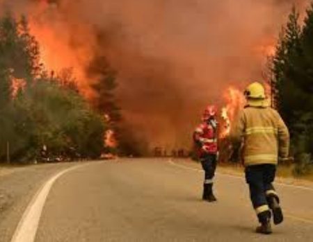 Chubut enfrenta el peor incendio forestal de los últimos 20 años