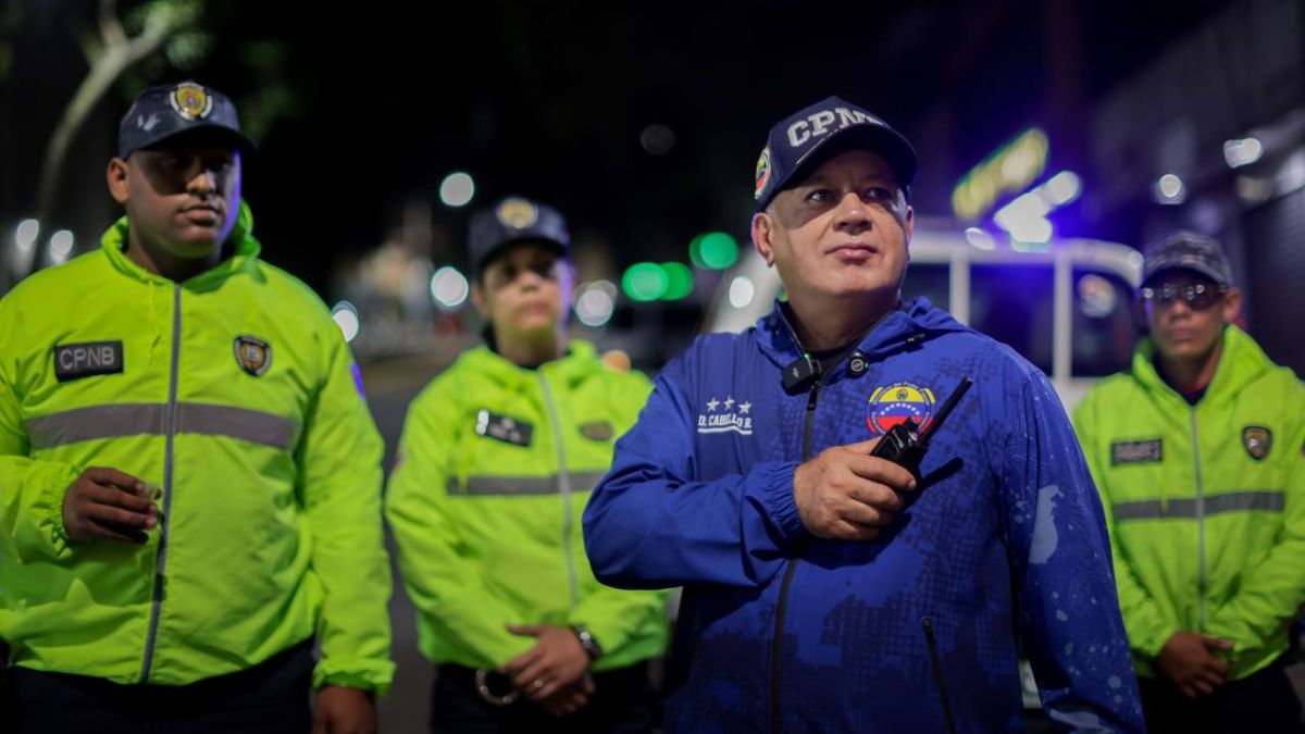 Cabello endurece el control en Caracas y lanza advertencias políticas