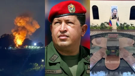 EE.UU. bombardeó el Cuartel 4F y destruyó el mausoleo de Hugo Chávez