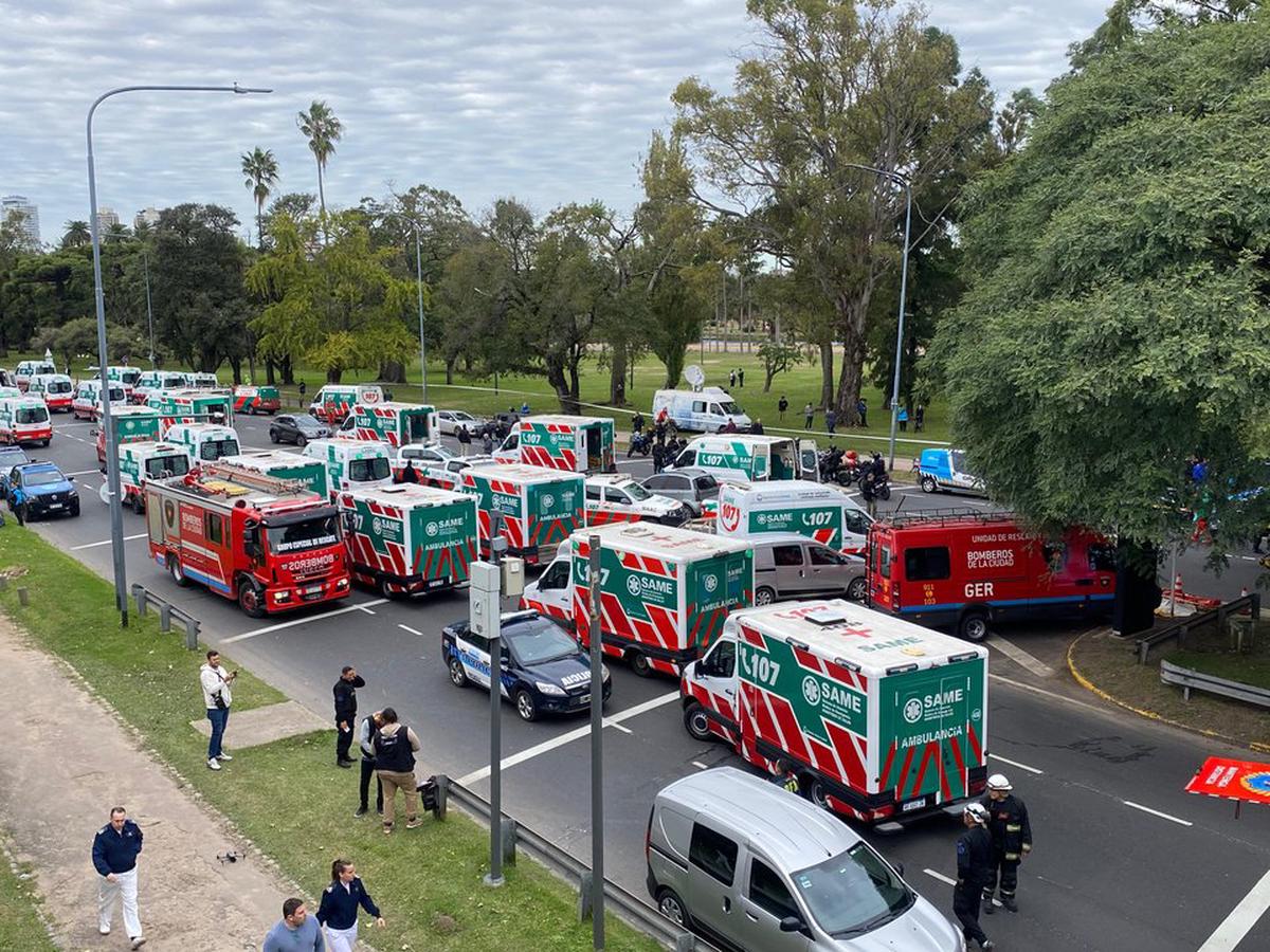 SAME atendió más de 19 mil siniestros viales en la Ciudad durante 2025
