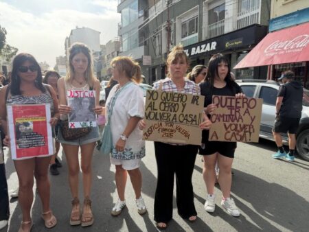 Justicia por Valeria: familiares y vecinos exigen respuestas urgentes