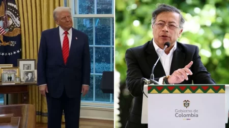 La dura advertencia de Donald Trump al presidente de Colombia, Gustavo Petro: «Más vale que se cuide»
