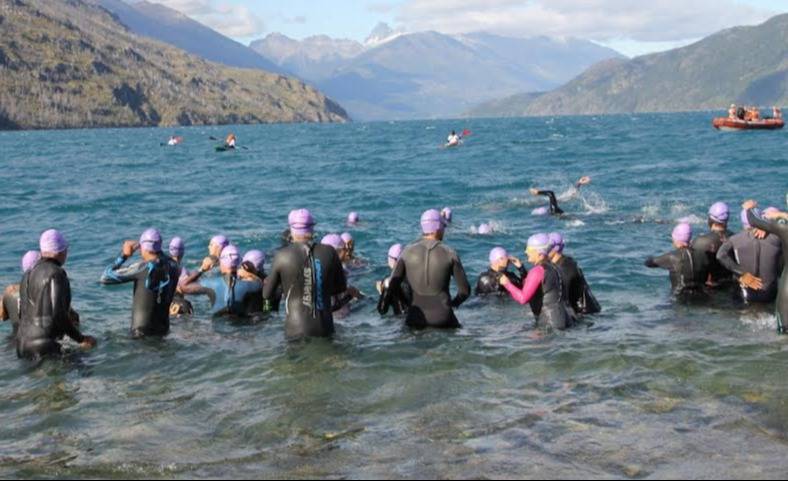 Lago Puelo se prepara para tres días a puro nado en aguas abiertas