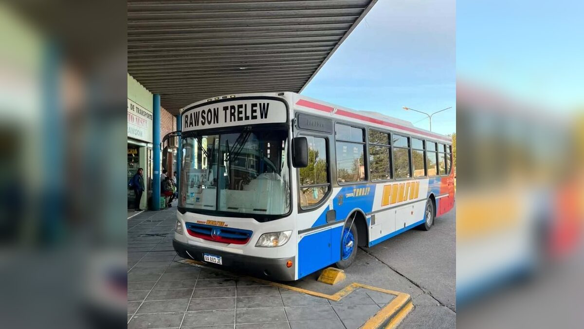 Nuevas tarifas del transporte interurbano entre Trelew y Rawson